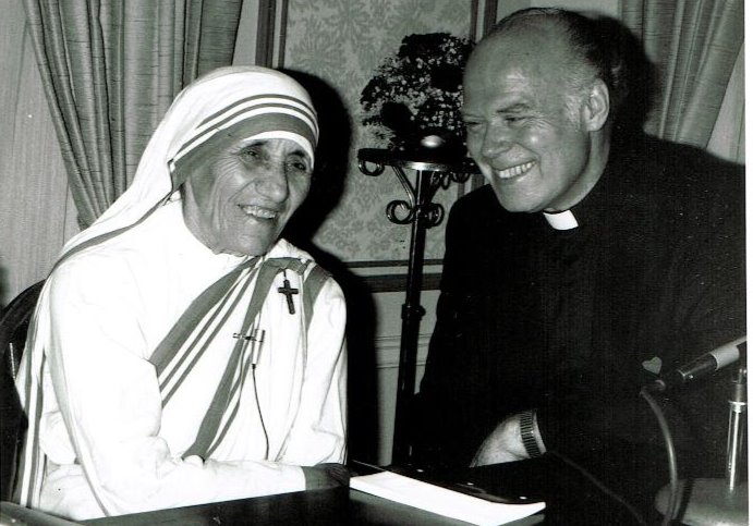 Fr. Gene Jakubek with Mother Teresa
