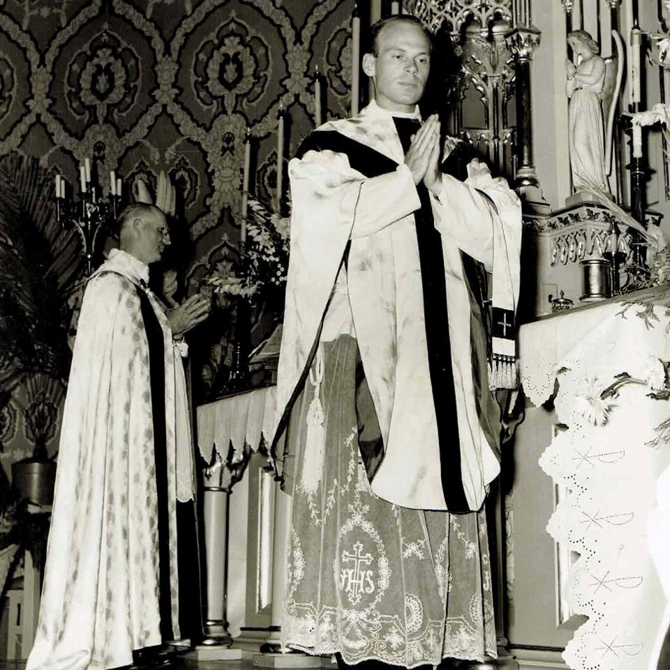Fr. Gene Jakubek at ordination
