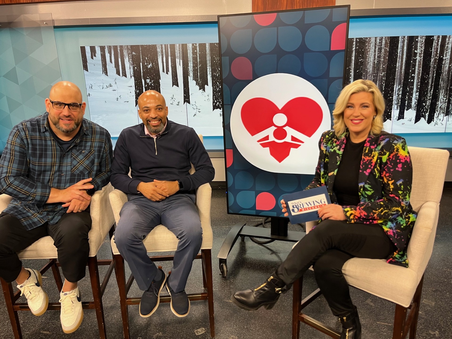 Jason Wilson and Yathzee Inman on TMJ4 What's Brewing Wisconsin